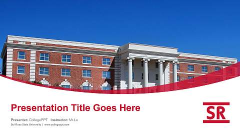 Sul Ross State University Course/Courseware Creation PPT Template