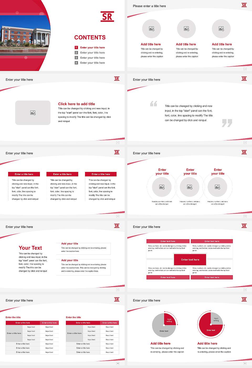 Sul Ross State University Course/Courseware Creation PPT Template16:9 ratio PPT effect preview image2