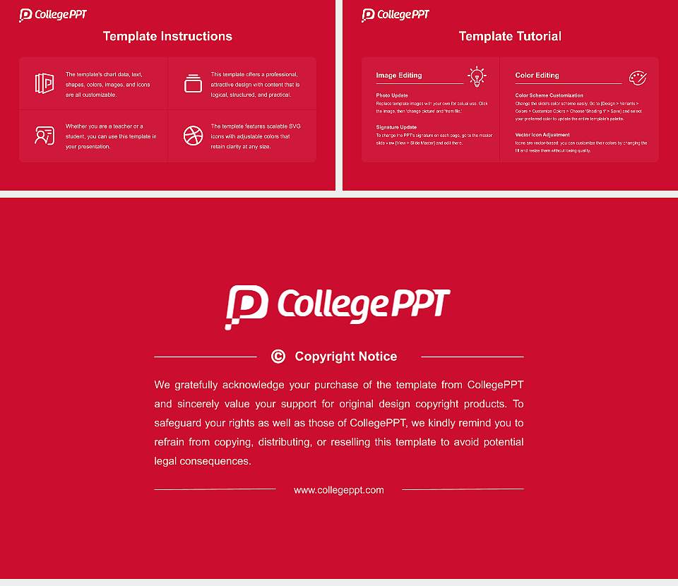 Sul Ross State University Course/Courseware Creation PPT Template16:9 ratio PPT effect preview image5