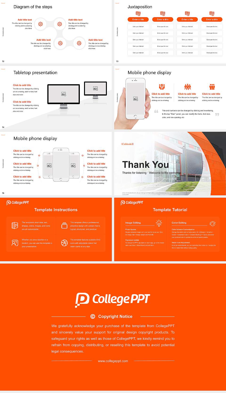 Suny College of Agriculture and Technology at Cobleskill Competition/Entrepreneurship Contest PPT Template16:9 ratio PPT effect preview image9