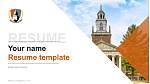 Buffalo State University Resume PPT Template