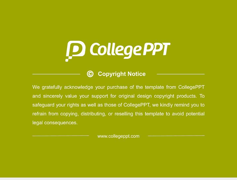 Sterling College (Vermont) Resume PPT Template4:3 ratio PPT effect preview image5