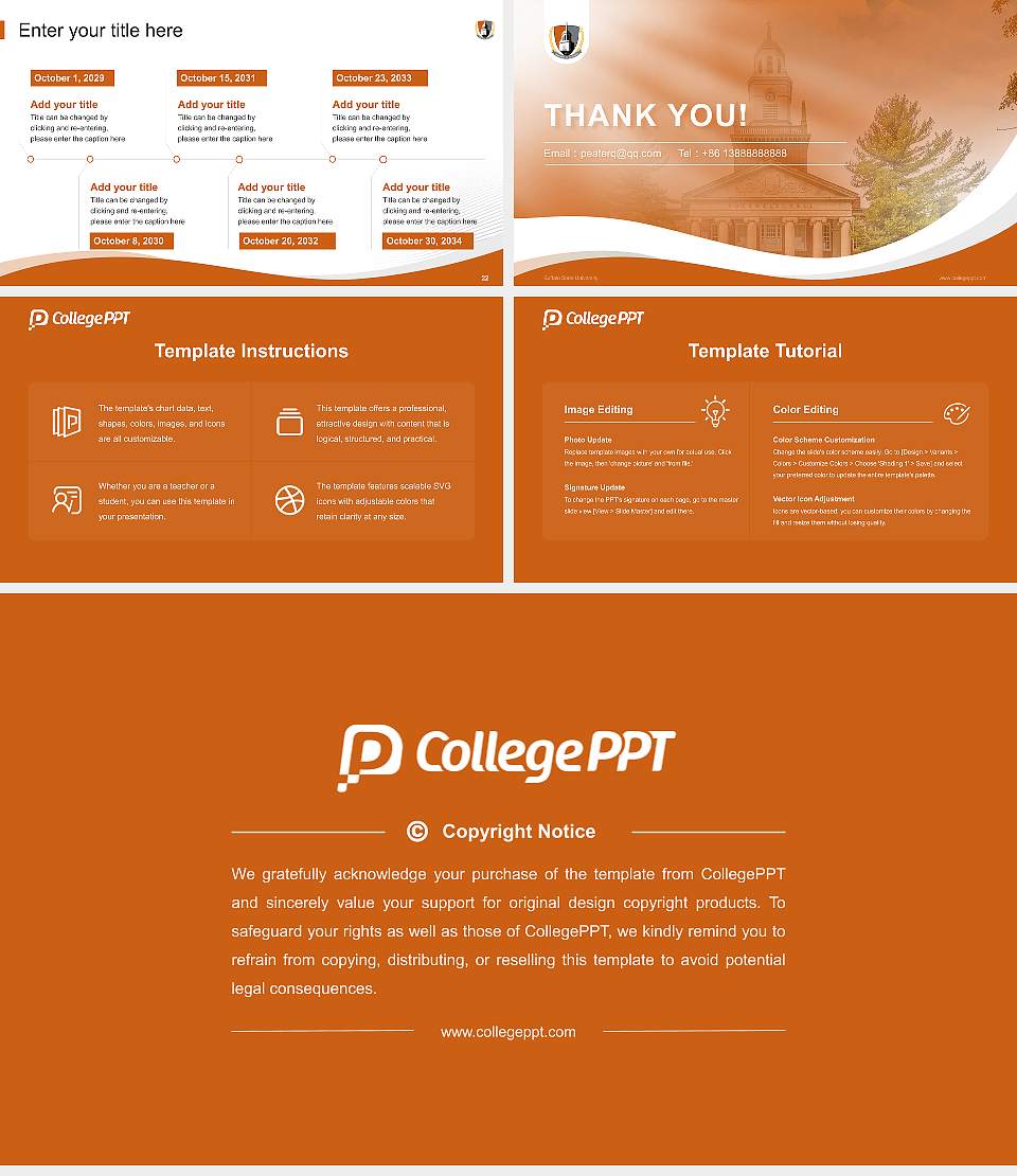Buffalo State University Lecture Sharing and Networking Event PPT Template16:9 ratio PPT effect preview image4