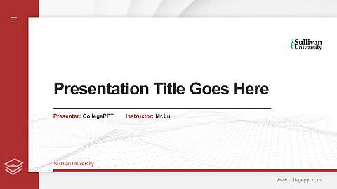 Sullivan University Thesis Proposal/Graduation Defense PPT Template