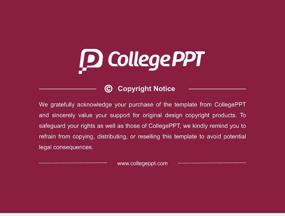 Stephens College Resume PPT Template4:3 ratio PPT effect preview image5