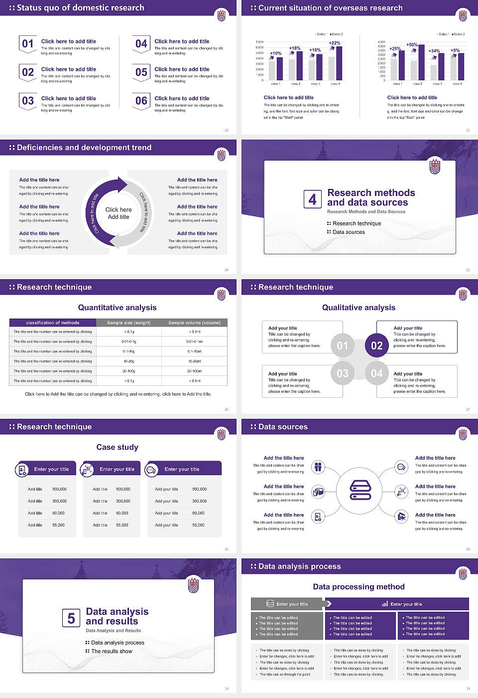 Saint Joseph’s College (Indiana) Graduation Thesis Defense PPT Template16:9 ratio PPT effect preview image4