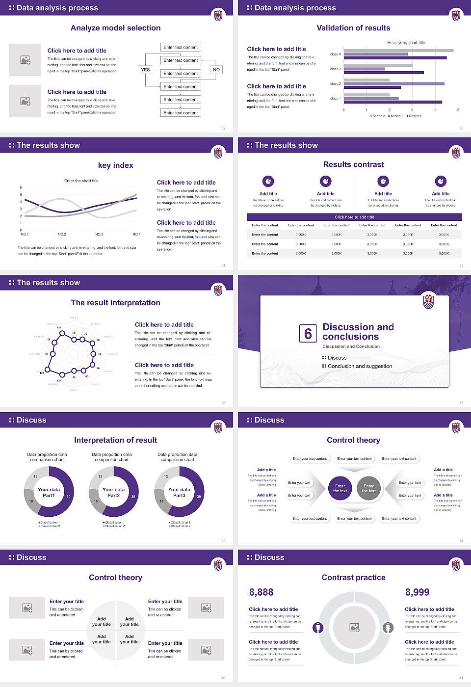 Saint Joseph’s College (Indiana) Graduation Thesis Defense PPT Template16:9 ratio PPT effect preview image5