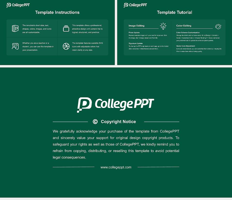 Suny Brockport Course/Courseware Creation PPT Template16:9 ratio PPT effect preview image5