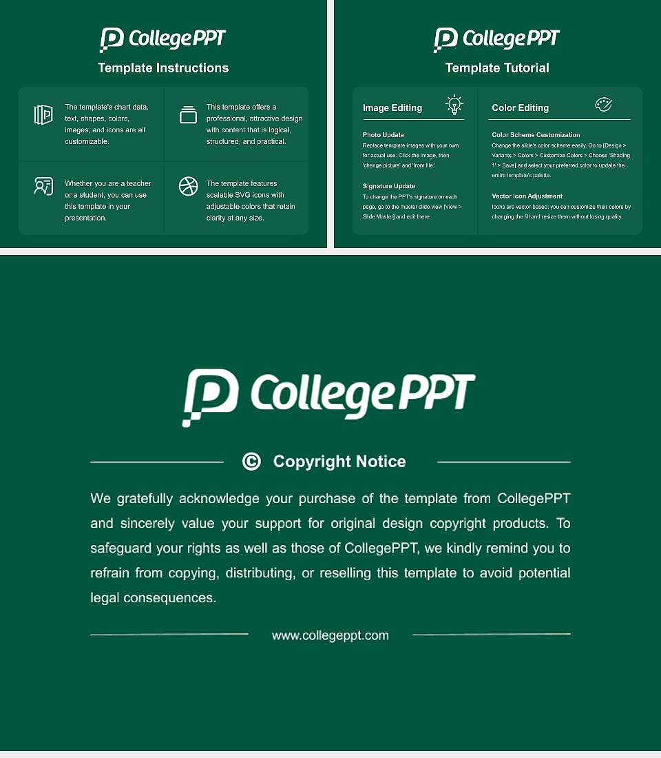 Suny Brockport Course/Courseware Creation PPT Template4:3 ratio PPT effect preview image5