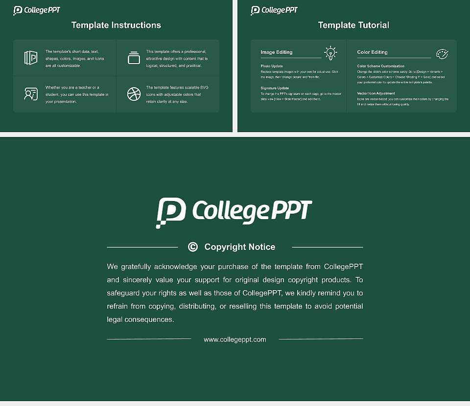 Stetson University Course/Courseware Creation PPT Template16:9 ratio PPT effect preview image5