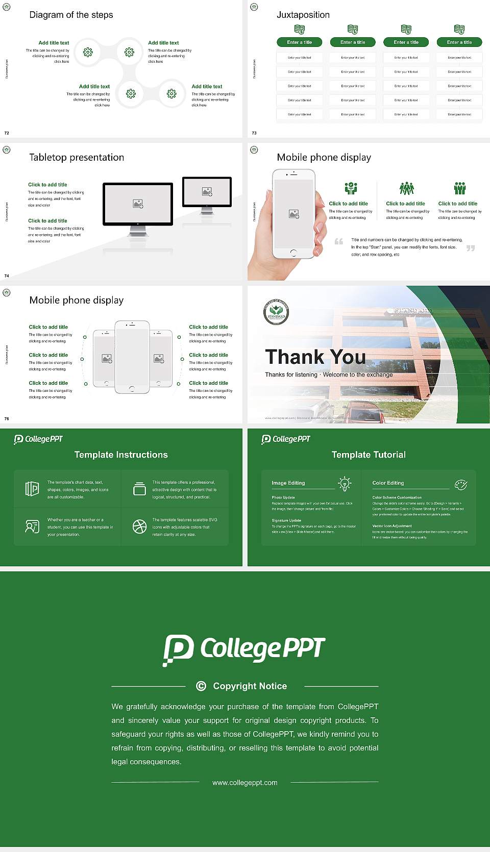 Standard Healthcare Services-College of Nursing Competition/Entrepreneurship Contest PPT Template16:9 ratio PPT effect preview image9