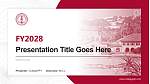 Stanford University Academic Presentation/Research Findings Report PPT Template