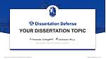 State University of New York at Geneseo Disputation Powerpoint Vorlage
