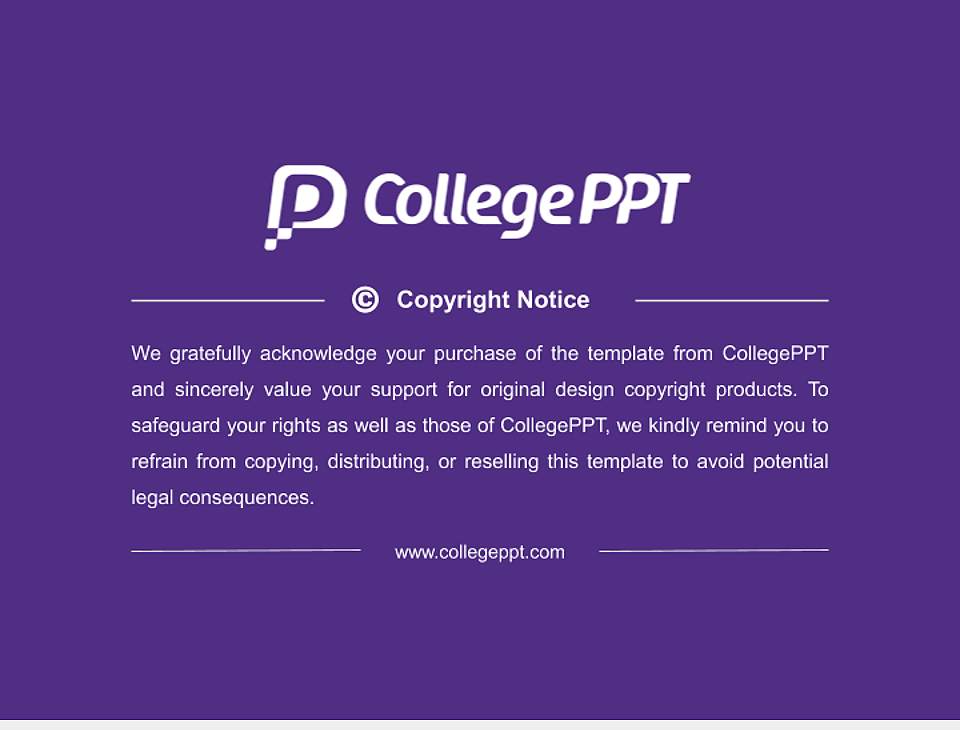 Stonehill College Thesis Proposal/Graduation Defense PPT Template4:3 ratio PPT effect preview image5