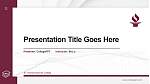 St. Thomas Aquinas College Thesis Proposal/Graduation Defense PPT Template