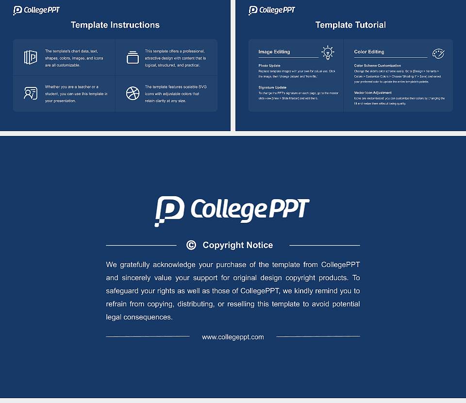 Sterling College (Kansas) Course/Courseware Creation PPT Template16:9 ratio PPT effect preview image5