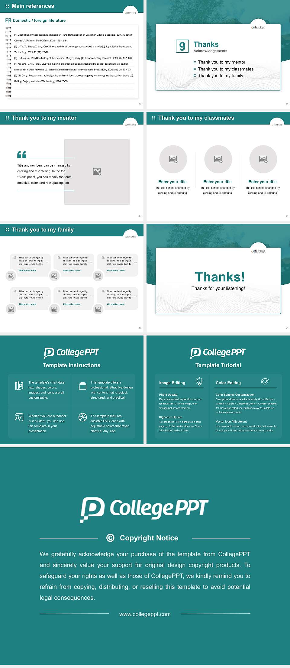 Starr King School for the Ministry Graduation Thesis Defense PPT Template4:3 ratio PPT effect preview image7