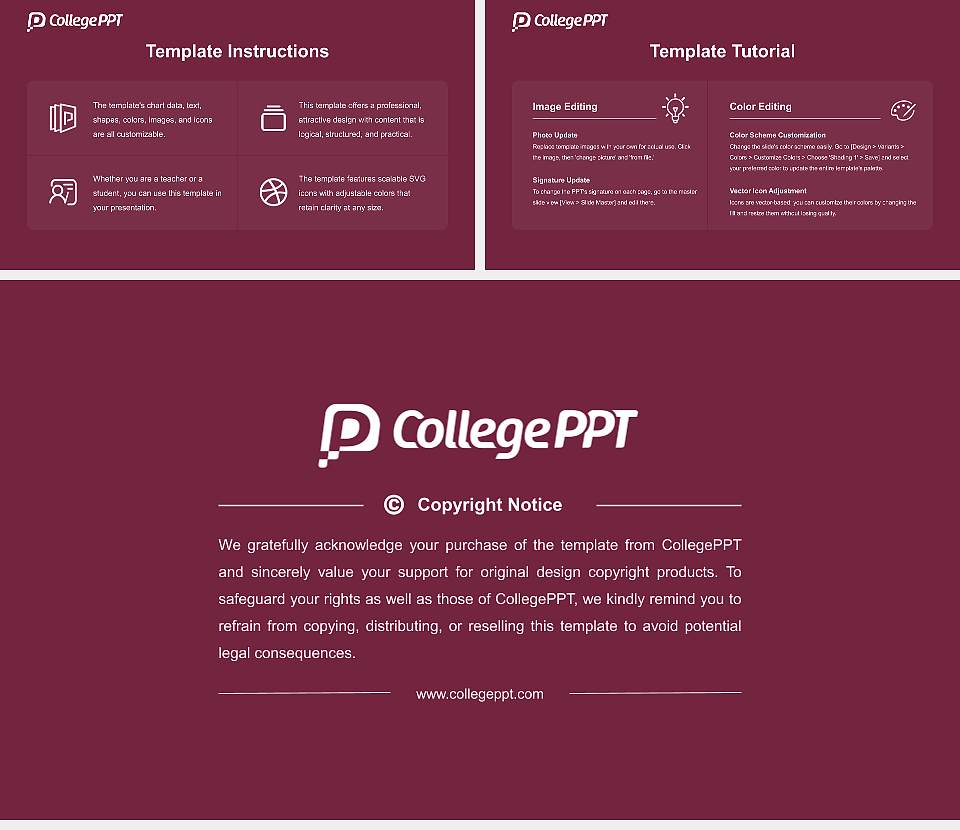 St. Thomas Aquinas College Academic Presentation/Research Findings Report PPT Template16:9 ratio PPT effect preview image5