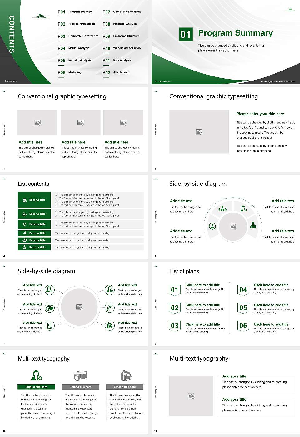 State University of New York at Old Westbury Competition/Entrepreneurship Contest PPT Template16:9 ratio PPT effect preview image2