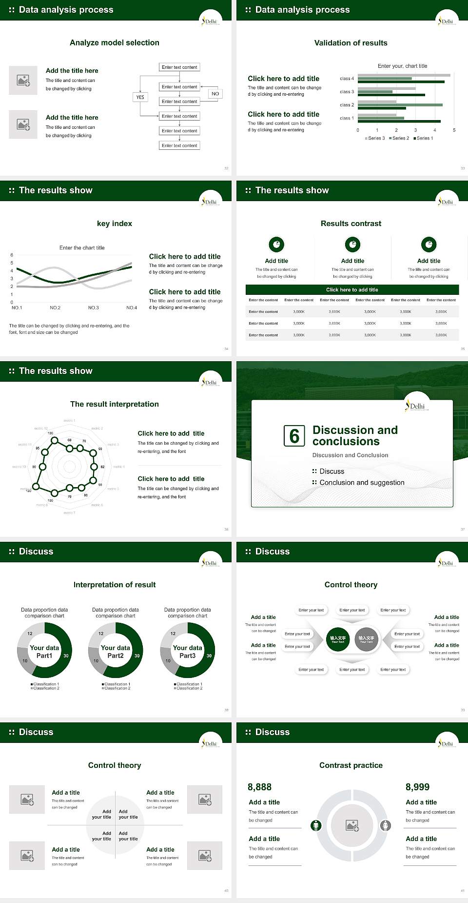 State University of New York at Delhi Graduation Thesis Defense PPT Template4:3 ratio PPT effect preview image5