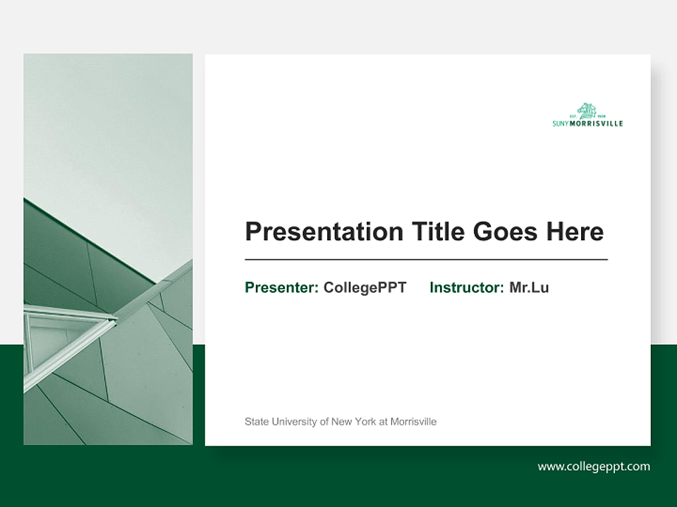 State university of new york at morrisville general purpose ppt