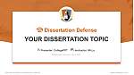Buffalo State University Graduation Thesis Defense PPT Template