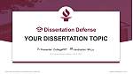 St. Thomas Aquinas College Graduation Thesis Defense PPT Template