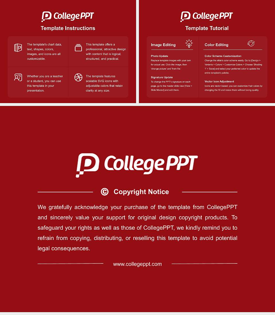 Sum Bible College and Theological Seminary Course/Courseware Creation PPT Template4:3 ratio PPT effect preview image5