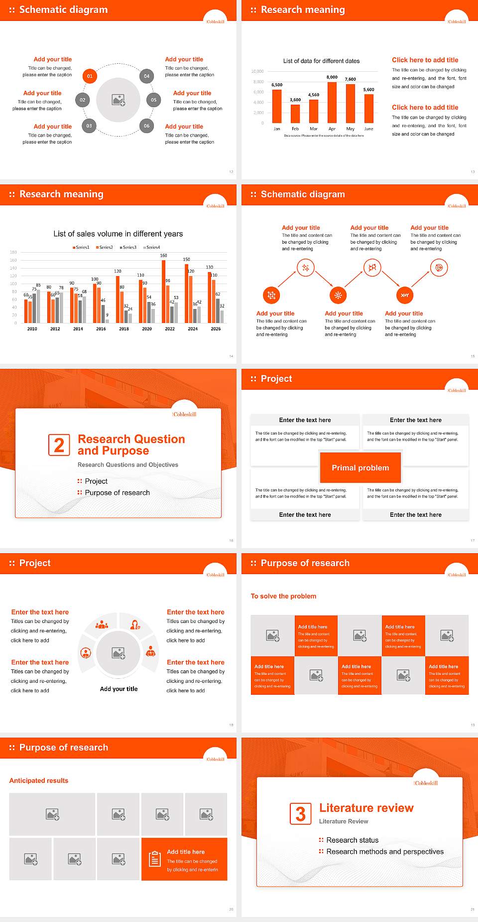 State University of New York at Cobleskill Graduation Thesis Defense PPT Template4:3 ratio PPT effect preview image3