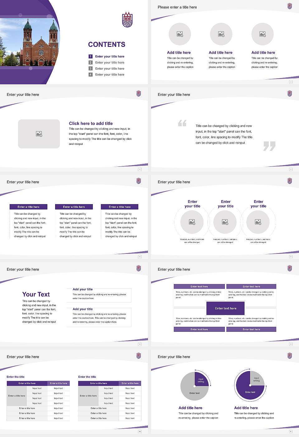 Saint Joseph’s College (Indiana) Course/Courseware Creation PPT Template16:9 ratio PPT effect preview image2