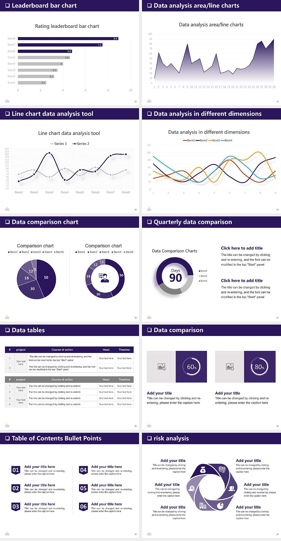 Suny at Albany General Purpose PPT Template4:3 ratio PPT effect preview image4