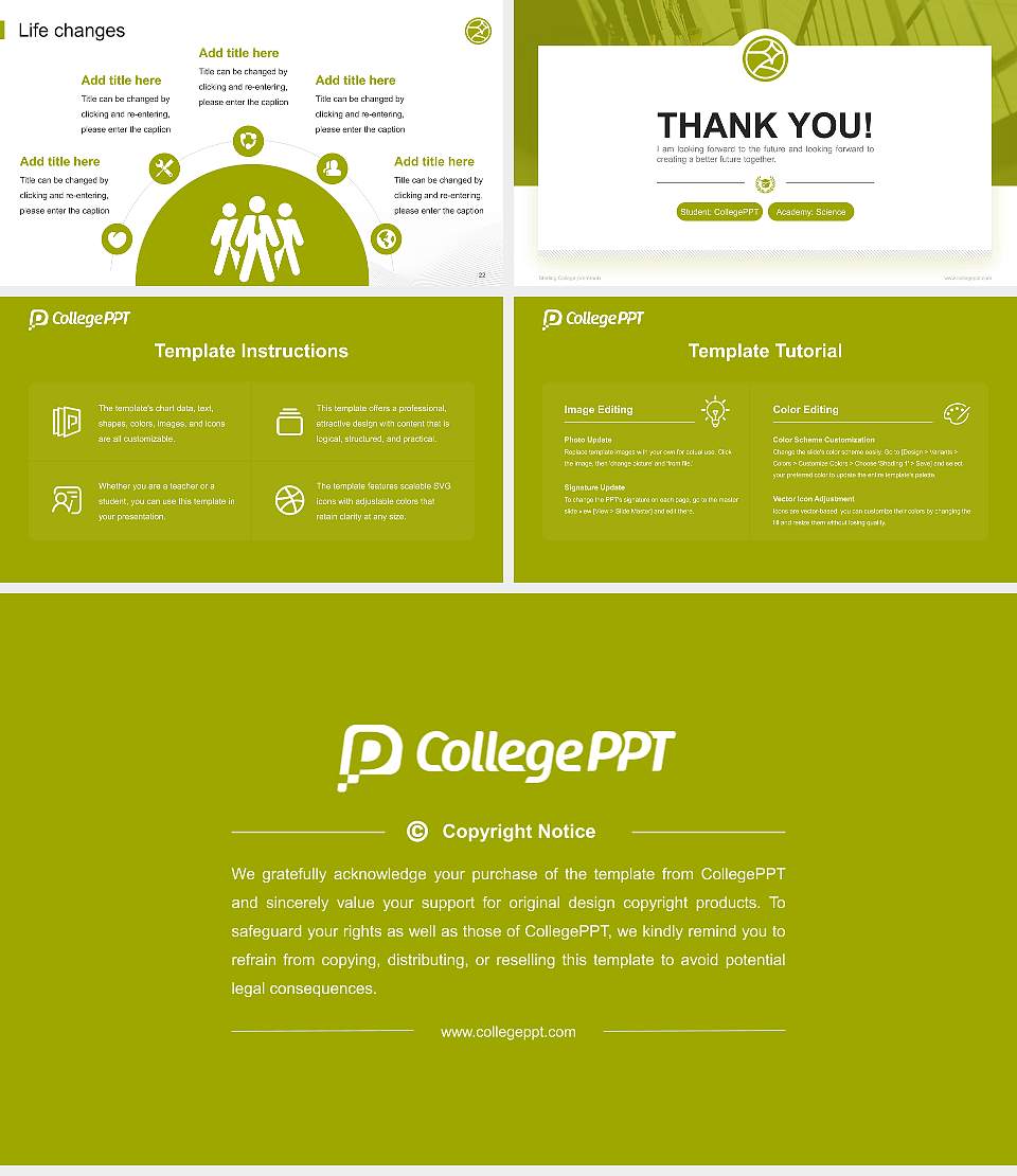 Sterling College (Vermont) National Scholarship Defense PPT Template16:9 ratio PPT effect preview image4