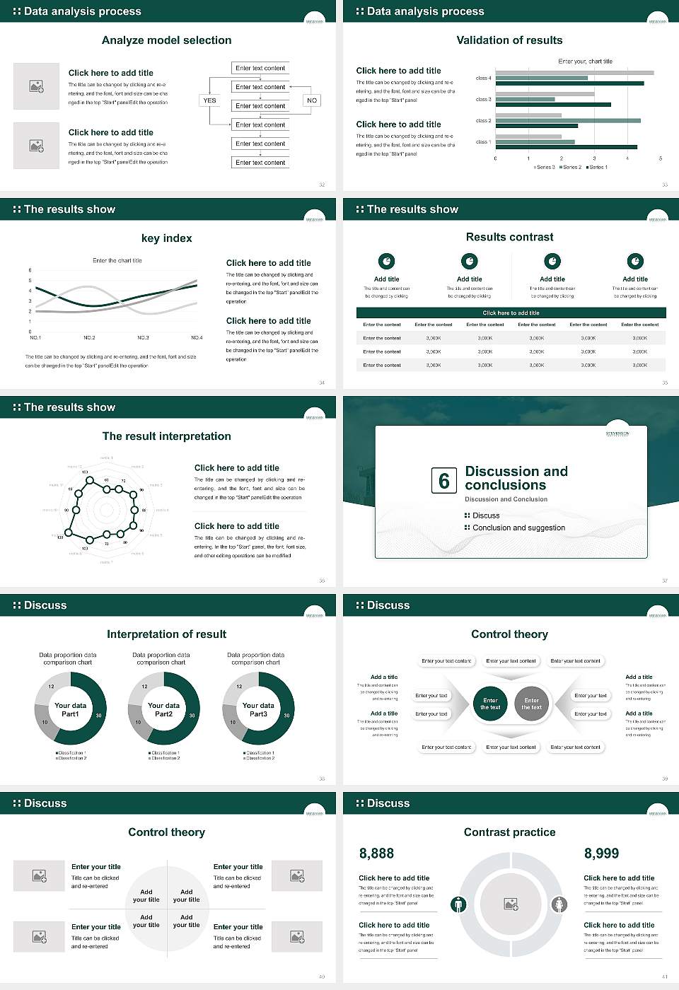 Stevenson University Graduation Thesis Defense PPT Template16:9 ratio PPT effect preview image5