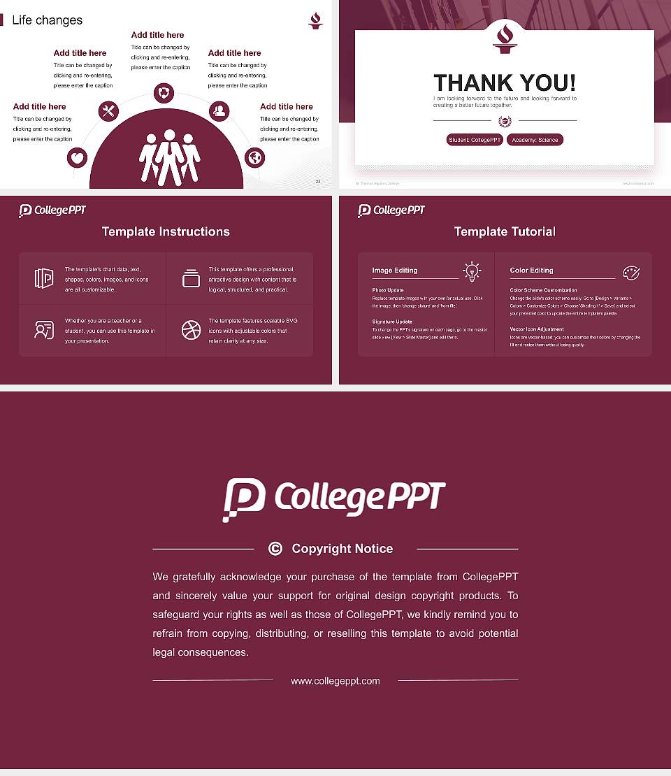 St. Thomas Aquinas College National Scholarship Defense PPT Template16:9 ratio PPT effect preview image4