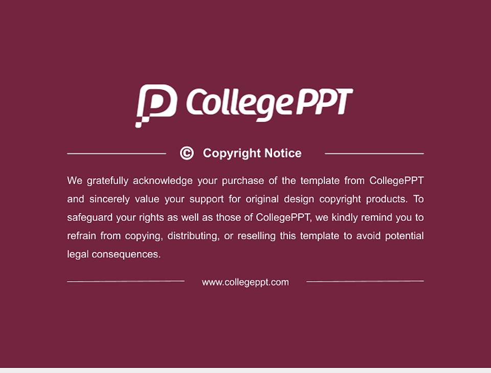 St. Thomas Aquinas College Resume PPT Template4:3 ratio PPT effect preview image5