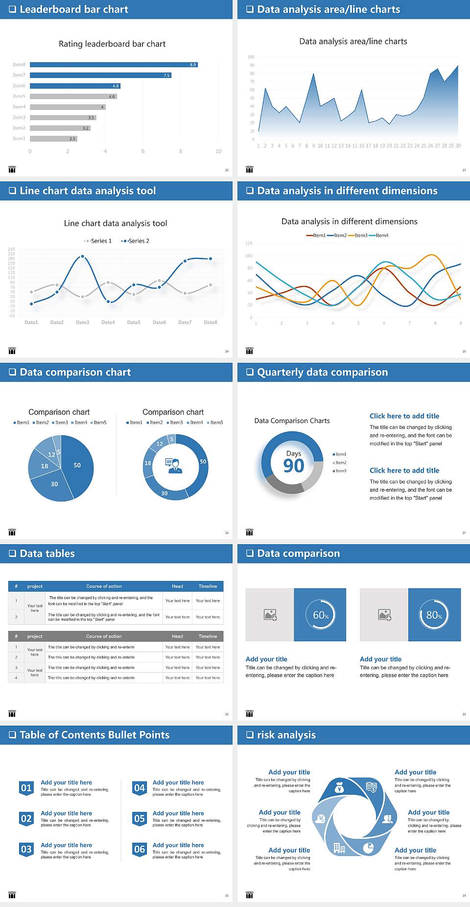 Stockton University General Purpose PPT Template4:3 ratio PPT effect preview image4