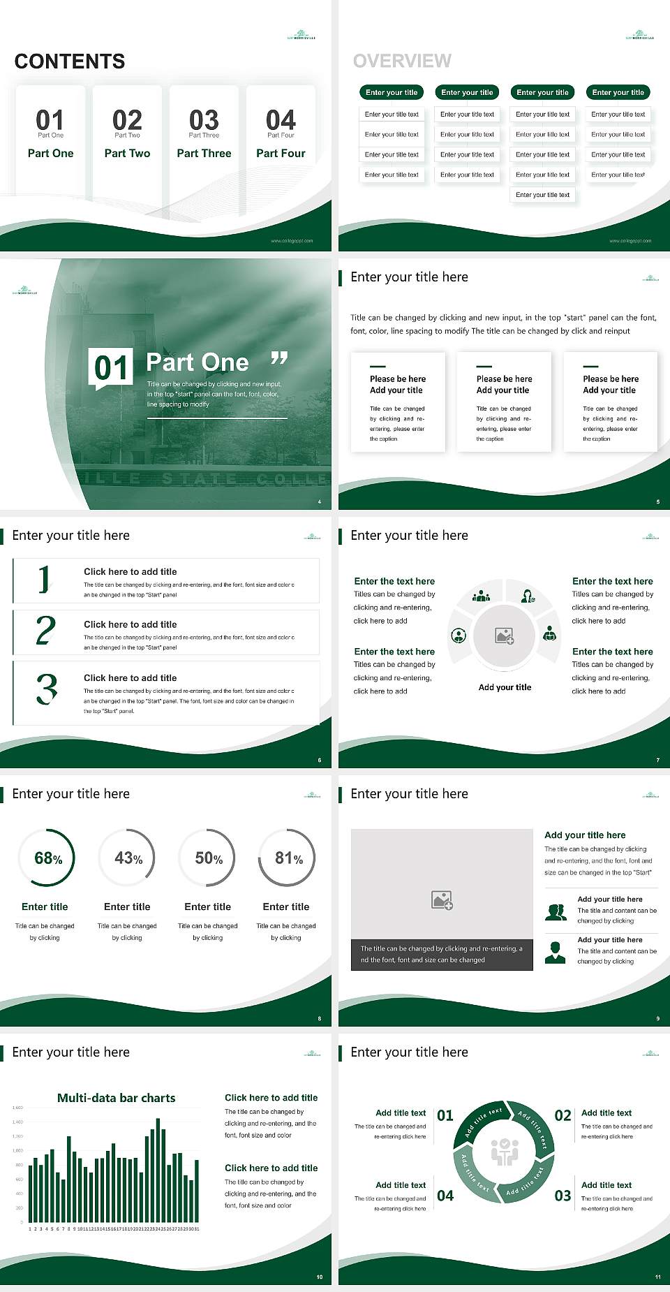 State University of New York at Morrisville Lecture Sharing and Networking Event PPT Template4:3 ratio PPT effect preview image2