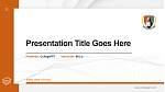 Buffalo State University Thesis Proposal/Graduation Defense PPT Template