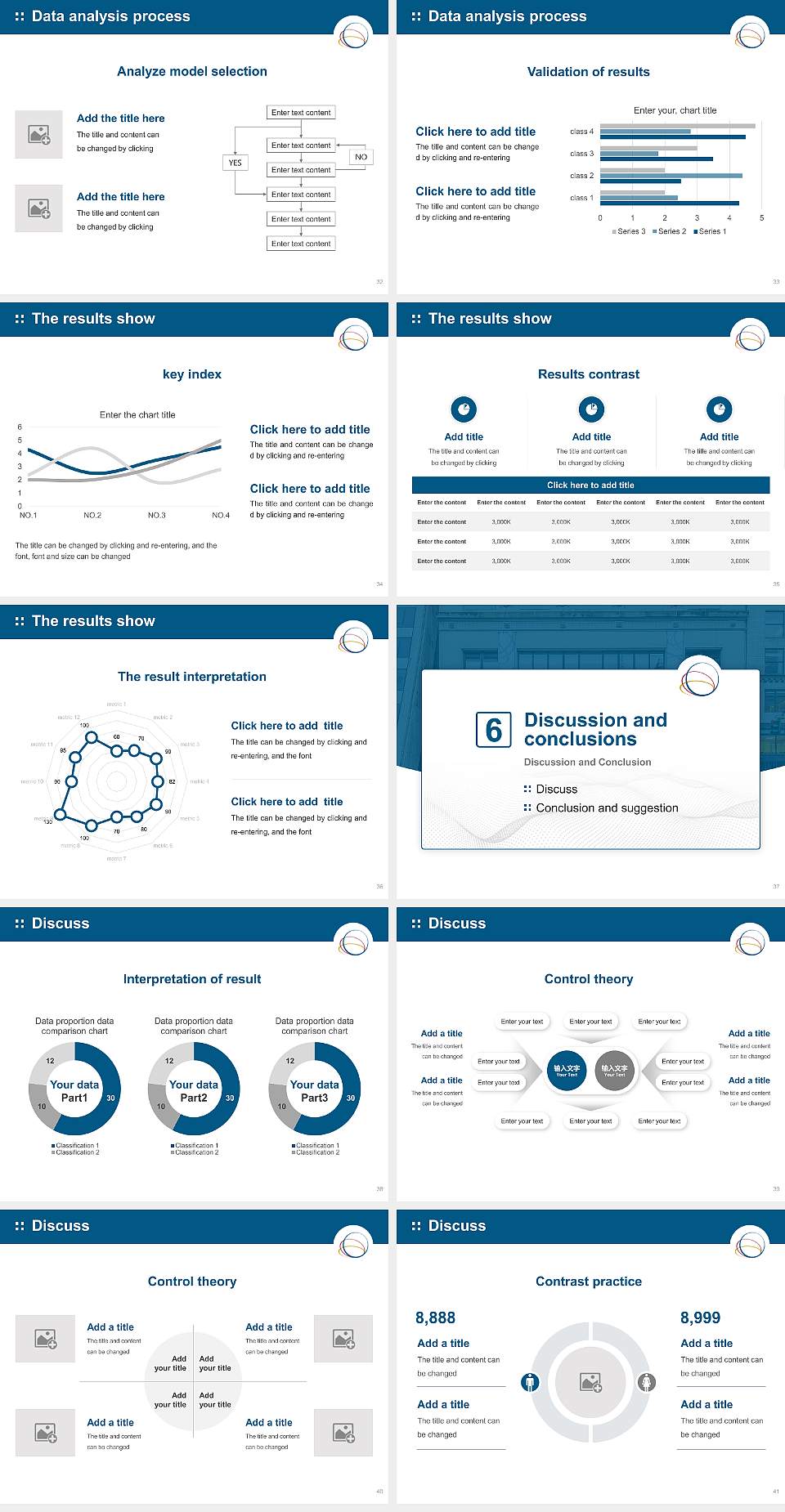 State University of New York College of Optometry Graduation Thesis Defense PPT Template4:3 ratio PPT effect preview image5