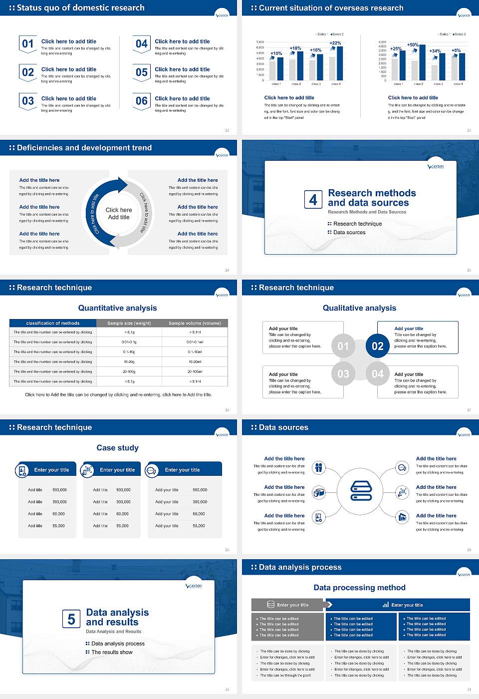 SUNY Canton Graduation Thesis Defense PPT Template16:9 ratio PPT effect preview image4