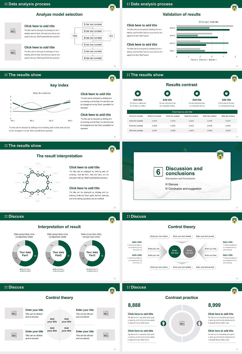 Suny Brockport Graduation Thesis Defense PPT Template16:9 ratio PPT effect preview image5