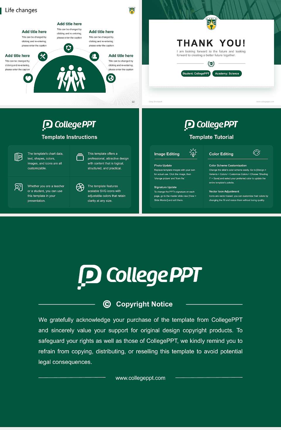Suny Brockport National Scholarship Defense PPT Template4:3 ratio PPT effect preview image4