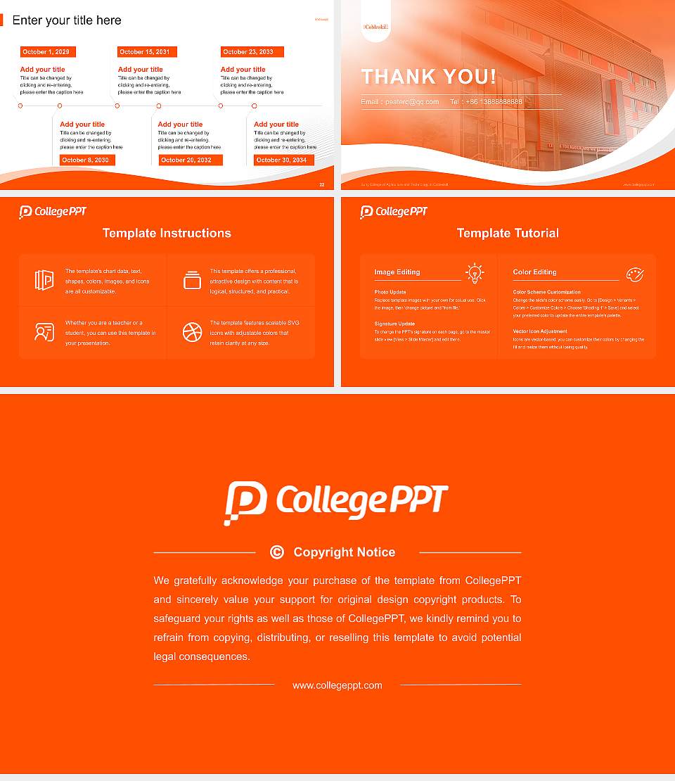 Suny College of Agriculture and Technology at Cobleskill Lecture Sharing and Networking Event PPT Template16:9 ratio PPT effect preview image4