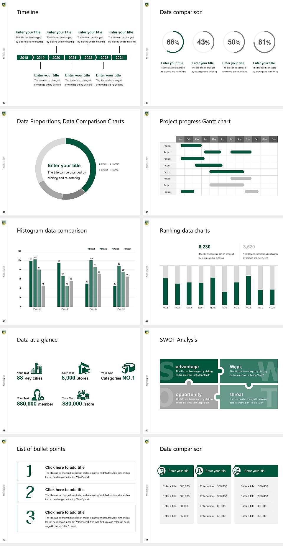 State University of New York Brockport Competition/Entrepreneurship Contest PPT Template4:3 ratio PPT effect preview image6