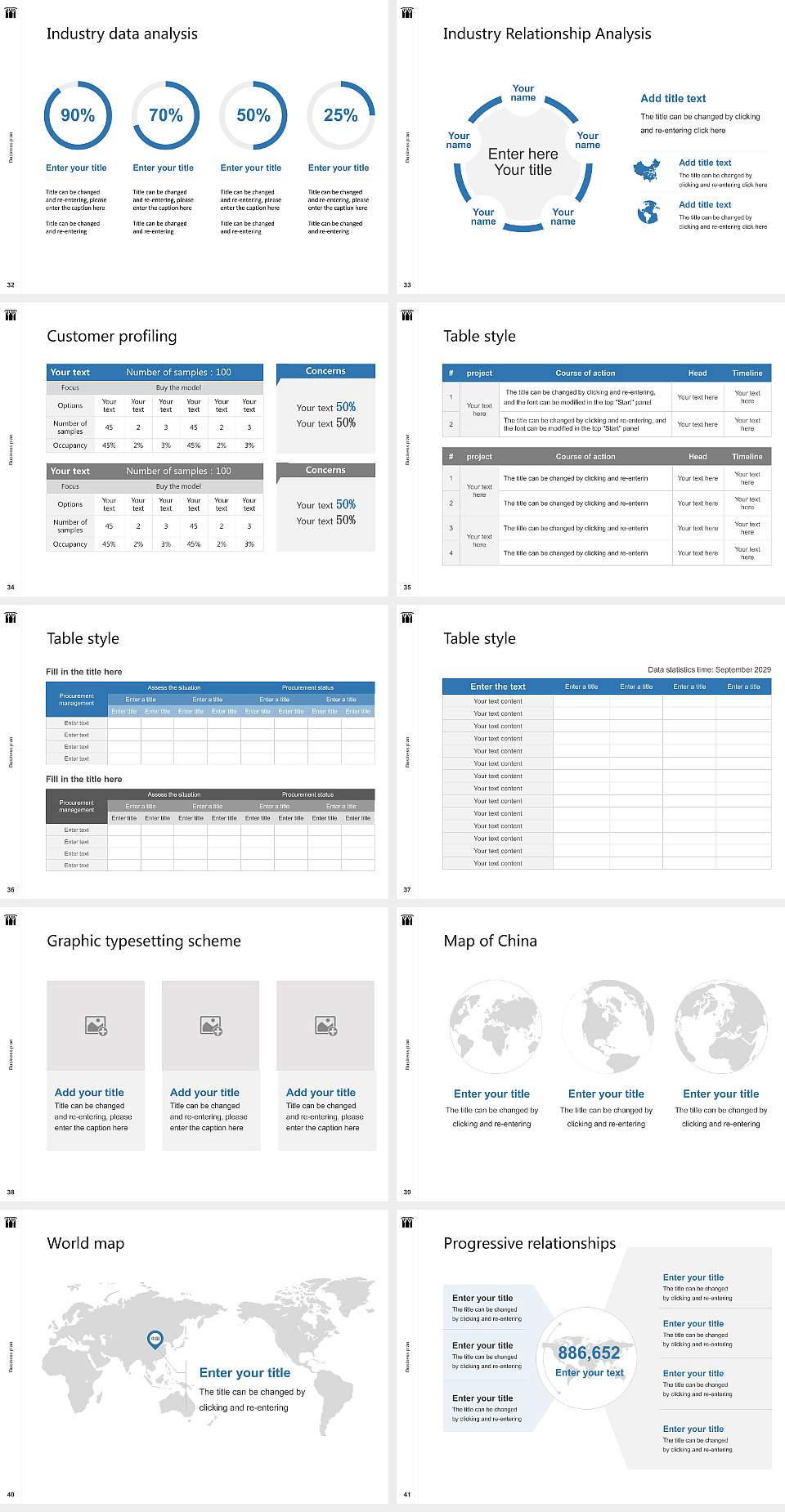 Stockton University Competition/Entrepreneurship Contest PPT Template4:3 ratio PPT effect preview image5