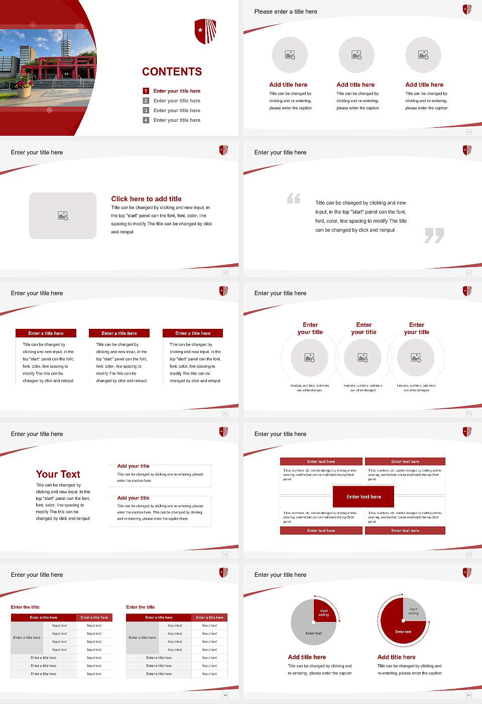 Stony Brook University Course/Courseware Creation PPT Template16:9 ratio PPT effect preview image2