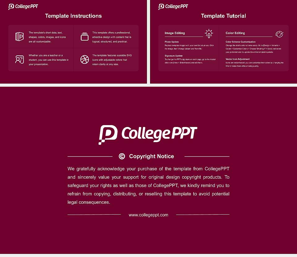 University of Montana Academic Presentation/Research Findings Report PPT Template16:9 ratio PPT effect preview image5