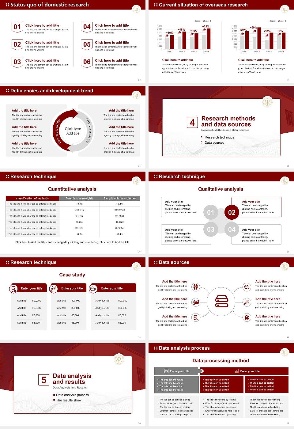 The Wright Institute Graduation Thesis Defense PPT Template16:9 ratio PPT effect preview image4