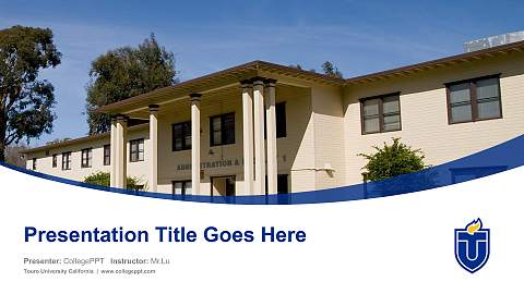 Touro University California Course/Courseware Creation PPT Template