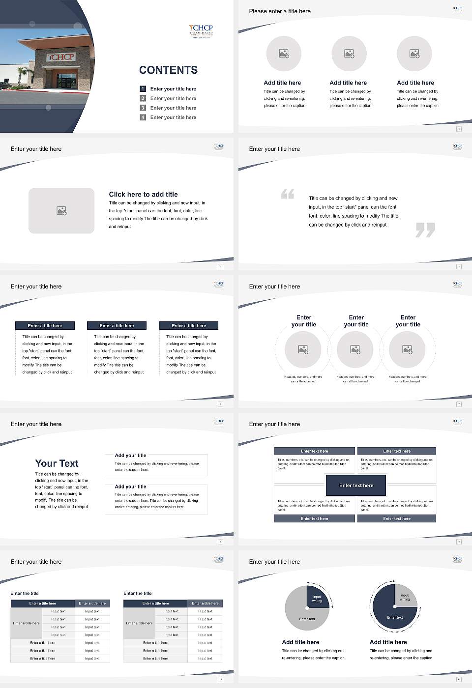 The College of Health Care Professions-McAllen Course/Courseware Creation PPT Template16:9 ratio PPT effect preview image2